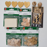 Assorted Wooden Shapes