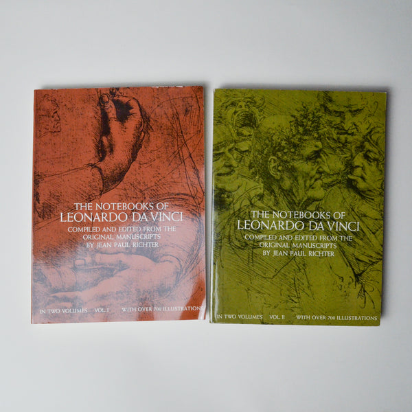 The Notebooks of Leonardo Da Vinci - Dover Fine Art Books 1 + 2 Default Title
