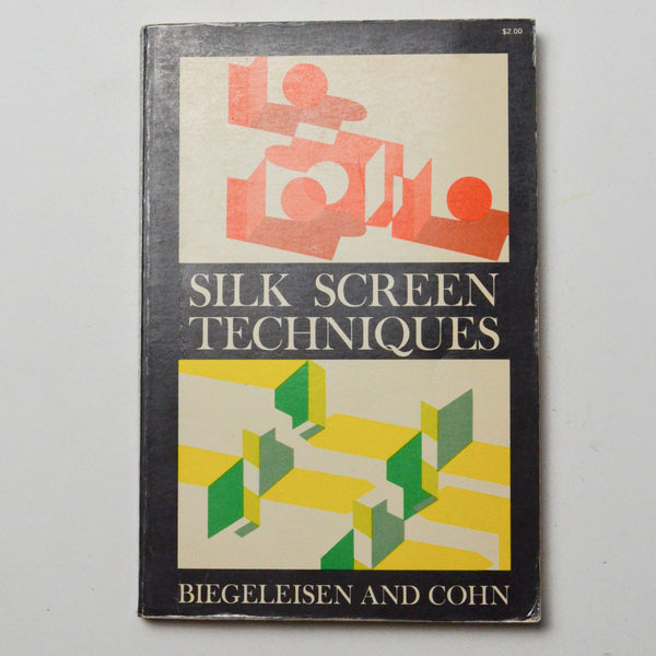 Silk Screen Techniques Book Default Title