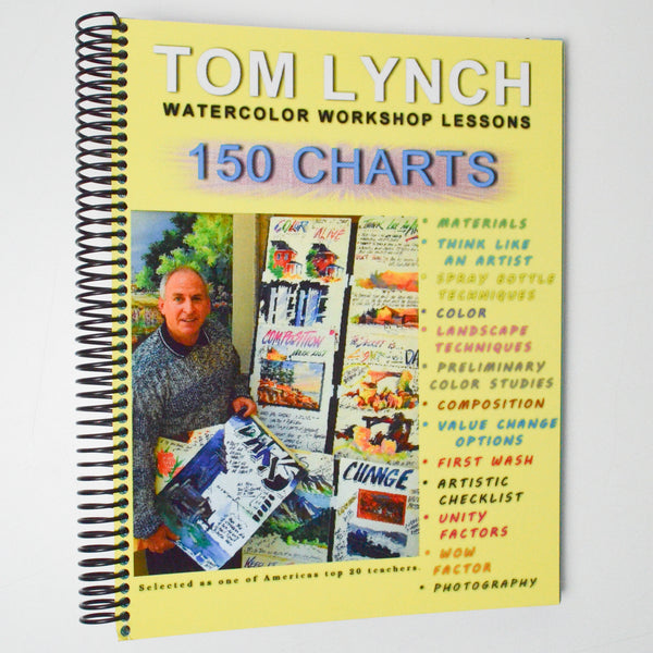 Tom Lynch Watercolor Workshop Lessons Book