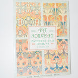 Art Nouveau Patterns + Designs Book