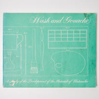 Wash + Gouache: A Study of the Development of the Materials of Watercolor Book