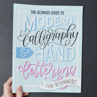 The Ultimate Guide to Calligraphy + Hand Lettering for Beginners Book Default TItle