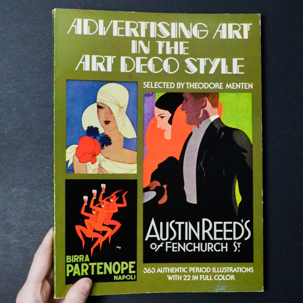 Advertising Art in the Art Deco Style Book