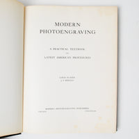 Modern Photoengraving Book