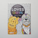 Everyone Loves Coloring Cats + Dogs Book Default Title