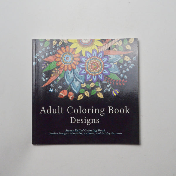 Stress Relief Adult Coloring Book – Make & Mend