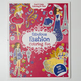 Fabulous Fashion Coloring Fun Book