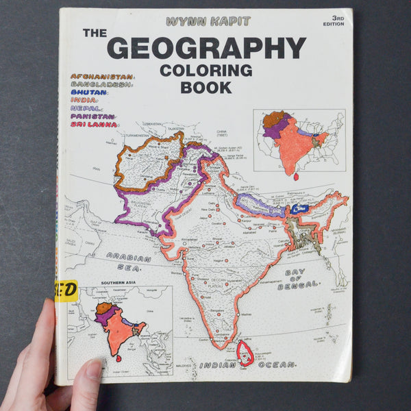 The Geography Coloring Book Default TItle