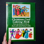 Christmas Card Coloring Book