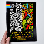 Stained Glass Windows Coloring Book