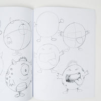 How to Draw Happy Monsters Book