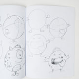 How to Draw Happy Monsters Book