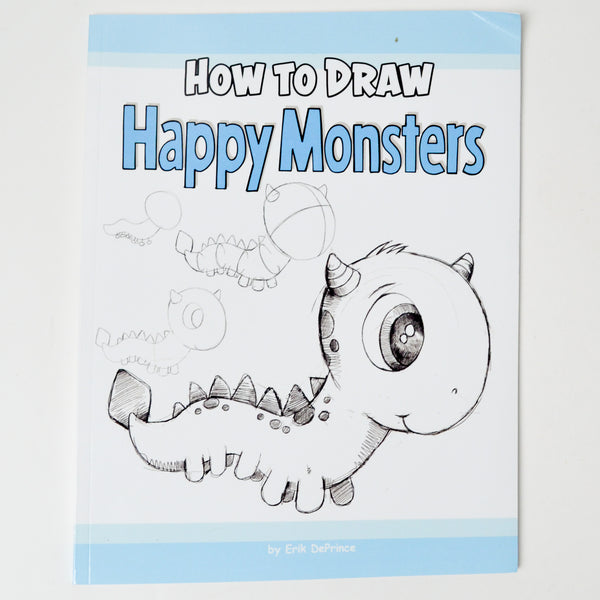 How to Draw Happy Monsters Book