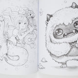 Best of Pop Manga Coloring Book
