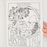 The Art Nouveau National Park Coloring Book
