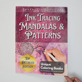 Ink Tracing Mandalas & Patterns Coloring Book