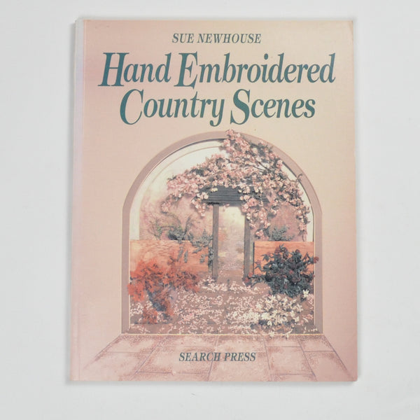Hand Embroidered Country Scenes Book