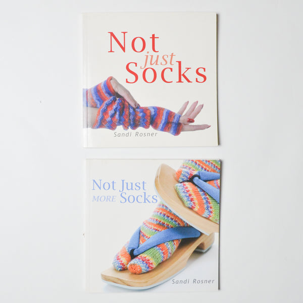 Not Just Socks + Not Just More Socks Book Bundle