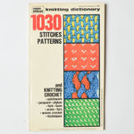 Mon Tricot Knitting Dictionary 1030 Stitches Patterns Book