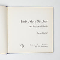 Embroidery Stitches: An Illustrated Guide Book