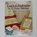 Learn to Embroider in 12 Easy Stitches Book