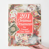 201 Christmas Ornaments for Counted Cross Stitch Book