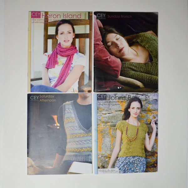 Classic Elite Yarns Knitting Pattern Booklets - Bundle of 4 Default Title