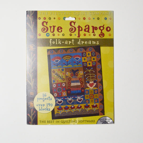Sue Spargo Folk-Art Dreams Quilt Design Software CD Default Title