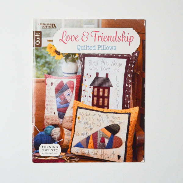 Leisure Arts Love + Friendship Quilted Pillows Booklet Default Title