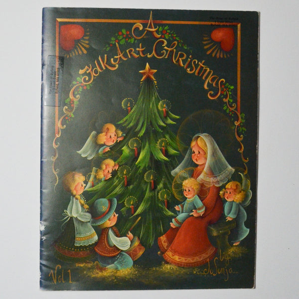 A Folk Art Christmas Vol. 1 by Jo Sonja Decorative Painting Book – Make &  Mend