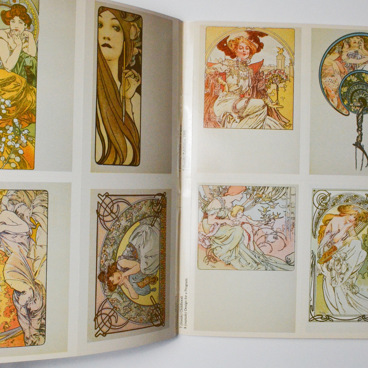 Original Mucha Postcards Booklet – Make & Mend