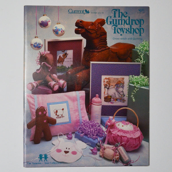 The Gumdrop Toyshop Cross Stitch + Quilting Pattern Booklet Default Title