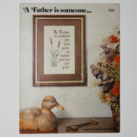 A Father is Someone... Cross Stitch Pattern Default Title