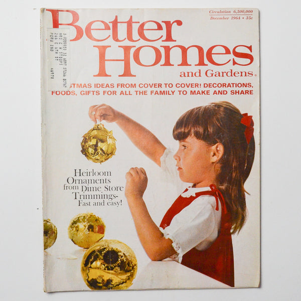 Better Homes and Gardens December 1964 Default Title