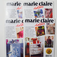 Marie Claire Idees French Language Craft Idea Magazines, 2002 - 4 Issues Default Title