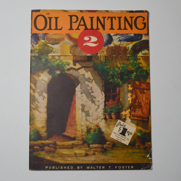 Vintage Walter Foster Oil Painting 2 Booklet Default Title