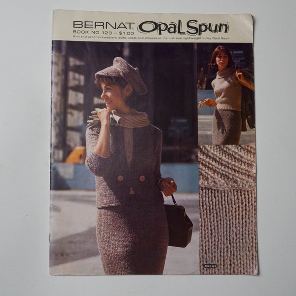 Bernat Opal Spun Knitting Pattern Booklet - No. 123 Default Title