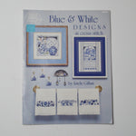 Blue + White Designs in Cross Stitch Pattern Booklet Default Title