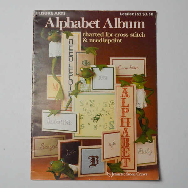 Leisure Arts Alphabet Album CSPB - Leaflet 162 Default Title