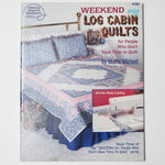 American School of Needlework Weekend Log Cabin Quilts Booklet