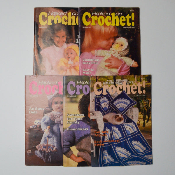 Hooked on Crochet! Booklets - Set of 5