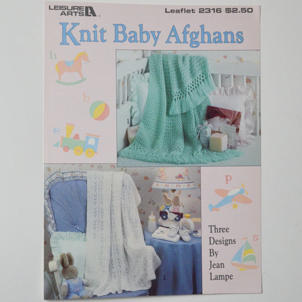 Knit Baby Afghans - Leisure Arts Leaflet 2316