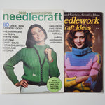 Vintage Needlework Magazines - Set of 2