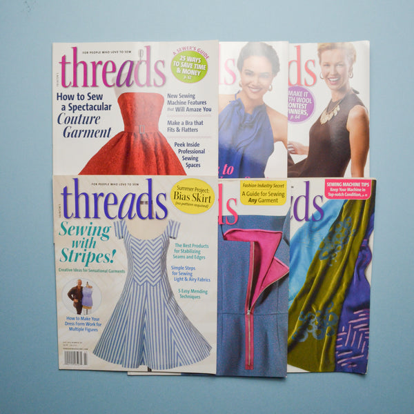 Threads Magazine, 2012 - 6 Issues #158-163