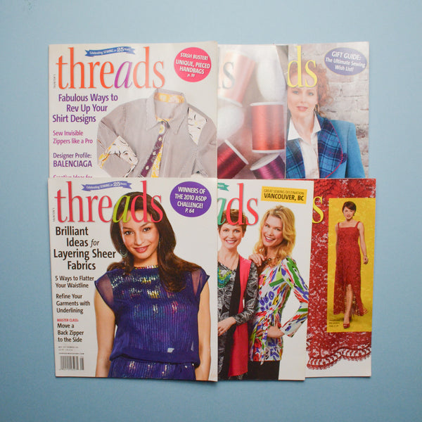 Threads Magazine, 2011 - 6 Issues #152-157