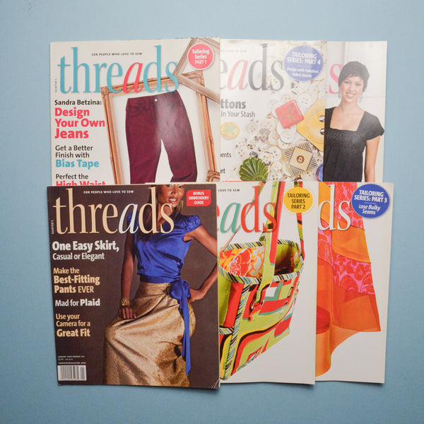 Threads Magazine, 2008 - 6 Issues #134-139