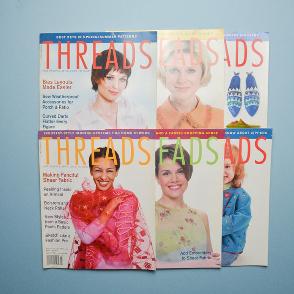 Threads Magazine 2003 6 Issues 104 109 Make Mend Threads magazine 2003 6 issues 104 109 make mend