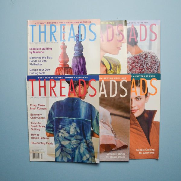 Threads Magazine, 2002 - 6 Issues #98-103