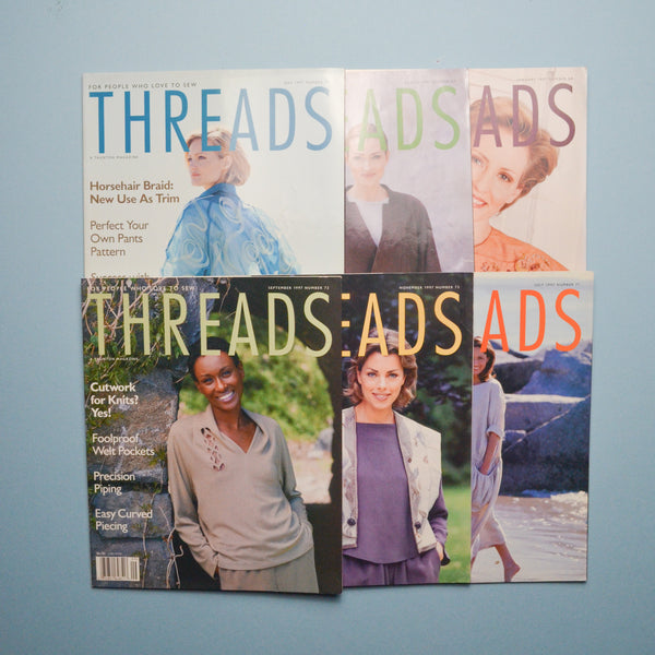 Threads Magazine, 1997 - 6 Issues #68-73